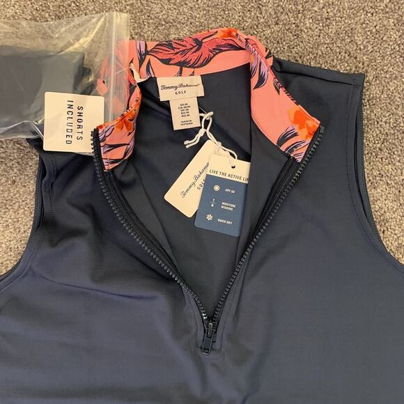 Tommy Bahama Women's Sleeveless Stretch Golf Dress w/Shorts UPF 50 Size M - NWT - Picture 3 of 12